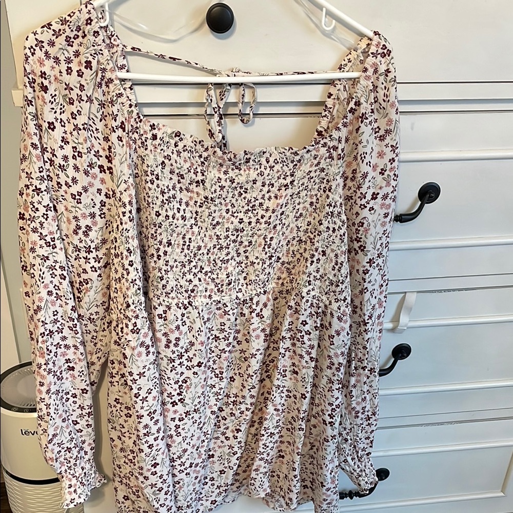 Floral Maternity Top